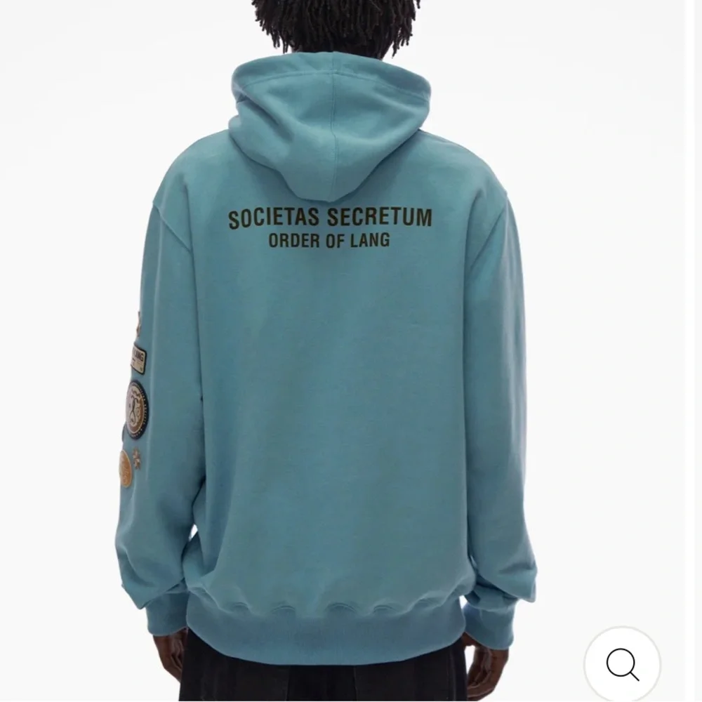 HELMUT LANG SOCIETAS HOODIE- TOPAZ - Picture 5 of 16